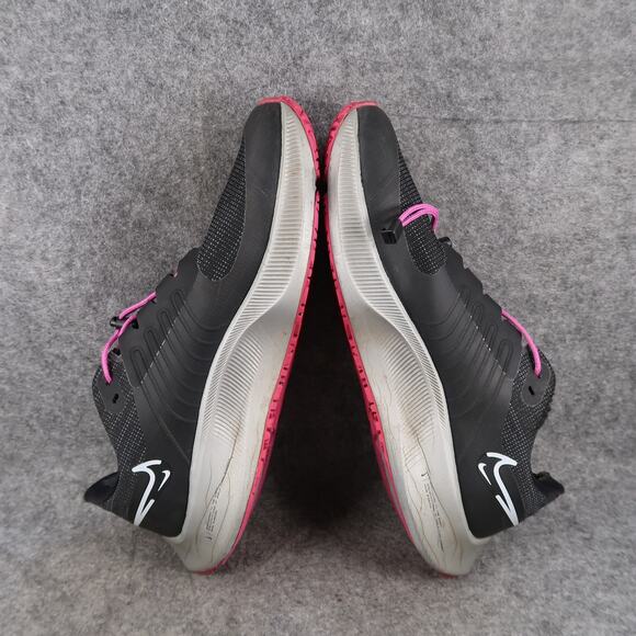 Nike Shoes Womens 9 Zoom Winflo 8 Running Sneakers Athletic Trainer Sport Black - Picture 10 of 15